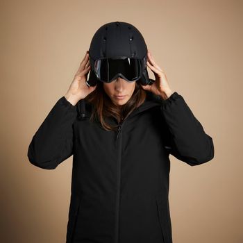 Casaco Feminino de Ski 100 Wedze G / Preto