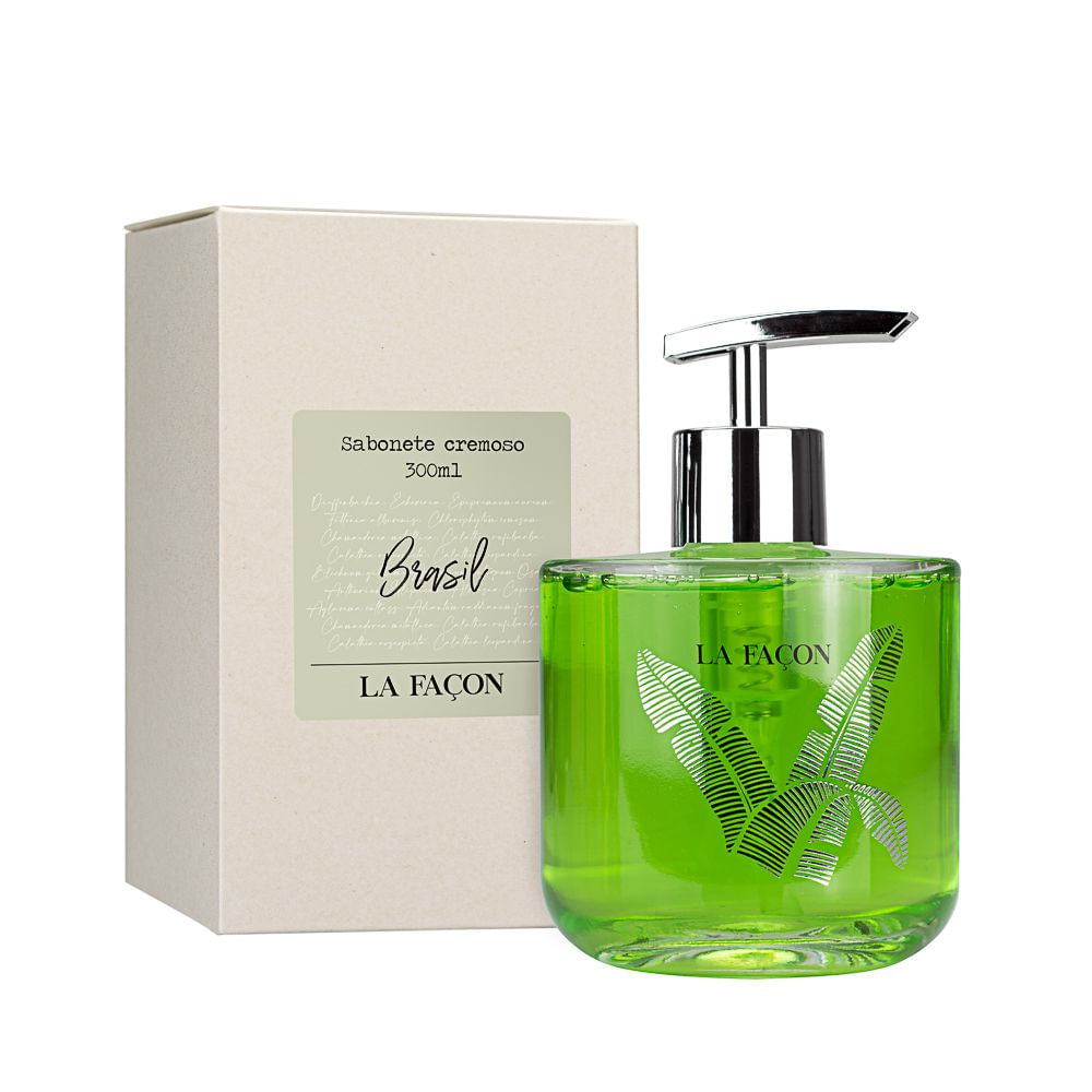 Sabonete Cremoso - 300ml - Brasil Natural