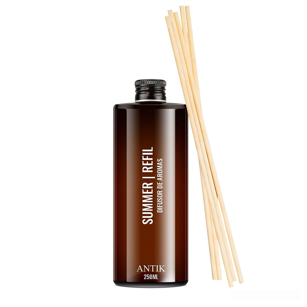 Refil de Difusor - 250ml - Summer + Jogo de Varetas