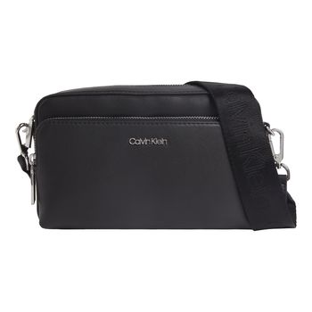 Bolsa Transversal Com Alça Larga Logo u - Preto U