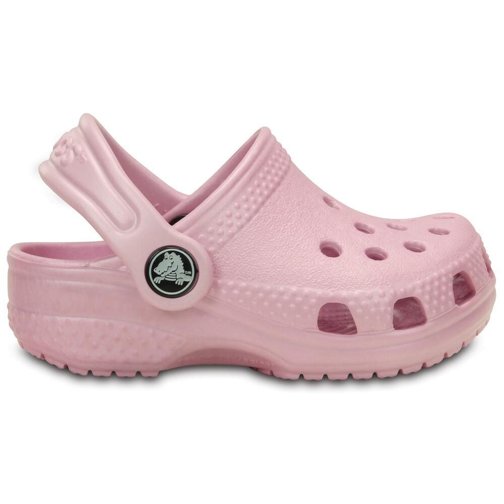 Sandália crocs infantil classic littles ballerina pink