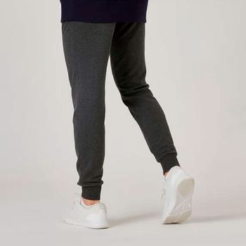 Calça Masculina de Ginástica Cinza 500 Domyos 3G / Cinza