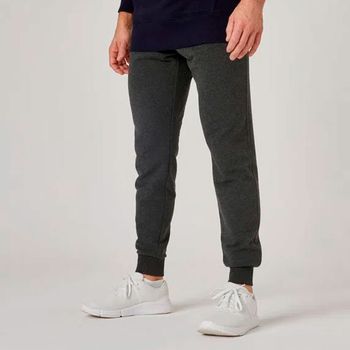 Calça Masculina de Ginástica Cinza 500 Domyos 3G / Cinza