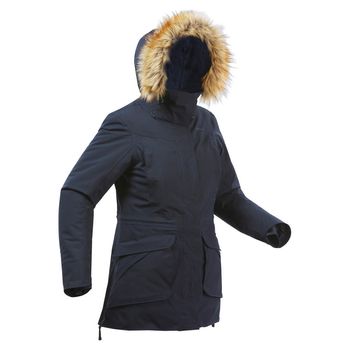 Parka Feminina de Trilha SH500 Ultra-Warm Quechua GG / Azul