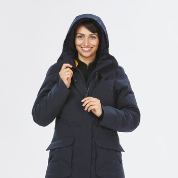 Parka Feminina de Trilha SH500 Ultra-Warm Quechua GG / Azul