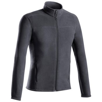 Blusa Fleece Masculina de Trilha MH120 Quechua P / Preto