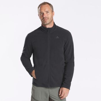 Blusa Fleece Masculina de Trilha MH120 Quechua P / Preto