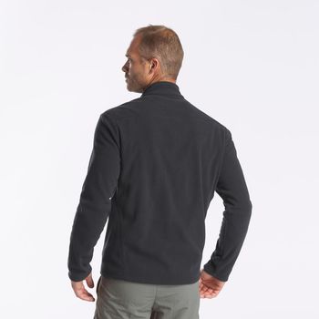 Blusa Fleece Masculina de Trilha MH120 Quechua P / Preto