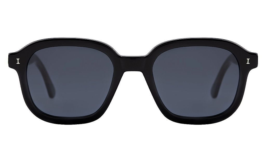 Illesteva Bogota Black / Grey Flat