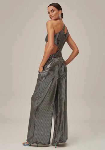 Calça Wide Leg Shine G / 00003