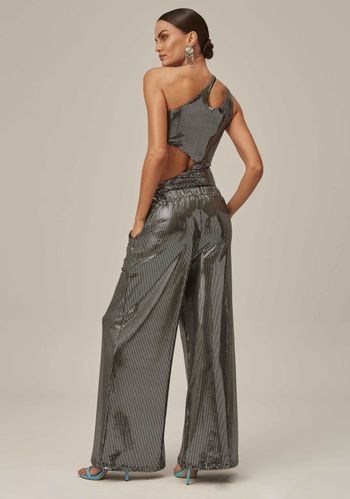 Calça Wide Leg Shine G / 00003