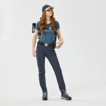Calça Feminina de Trilha MH100 Quechua 38 (L31) / Azul