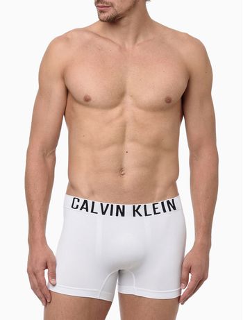 Cueca Masculina Trunk Intense Power Seamless Calvin Klein Underwear - Branco P