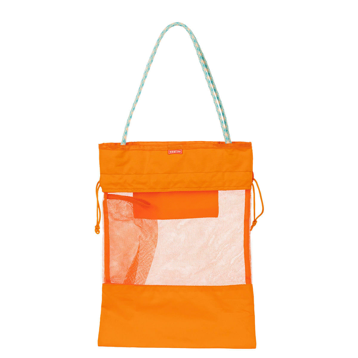 Bolsa Saco Grande Sestini Praia Ss24 - Laranja