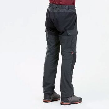 Calça Masculina Modulavél de Trekking Trek Forclaz Cinza 40 (L33) / Cinza