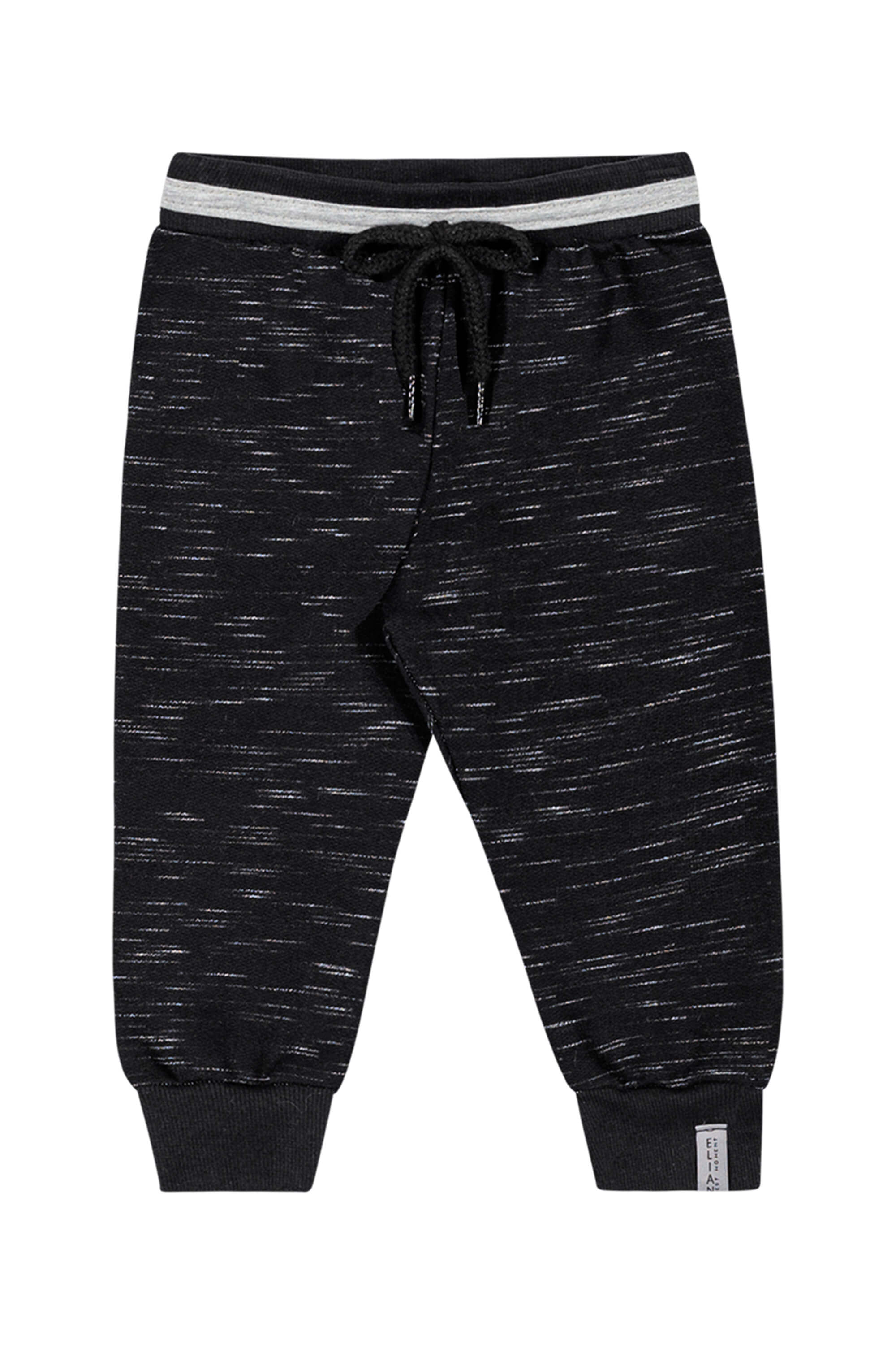 Calça Bebê Menino com Contraste Elian Preto