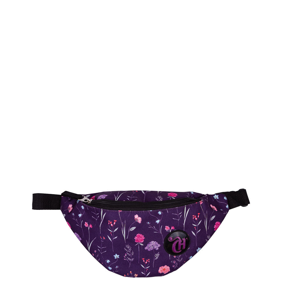 Pochete Capricho 21X01 Preto - Flores