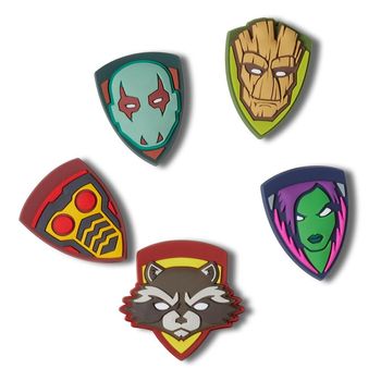 Jibbitz guardians of the galaxy pack 5 unico UN / unico