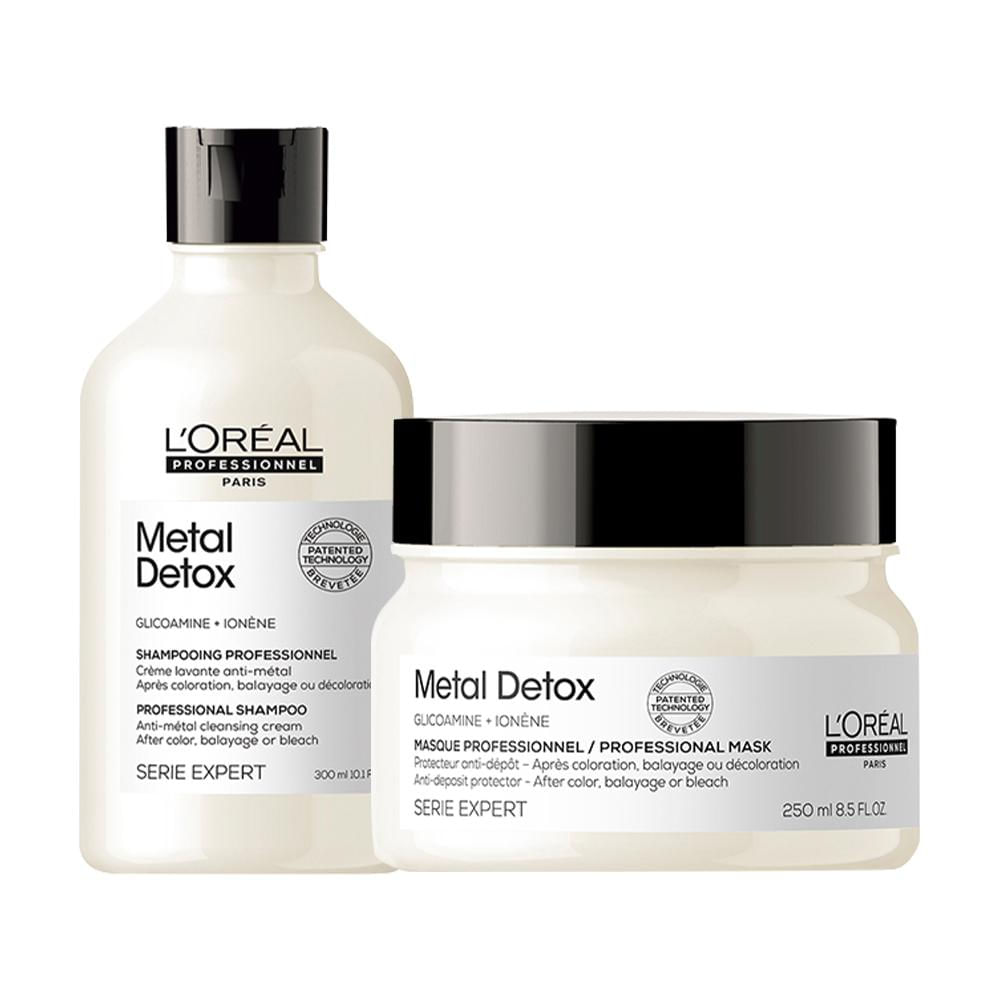 Kit L'Oréal Professionnel Metal Detox - Shampoo e Máscara