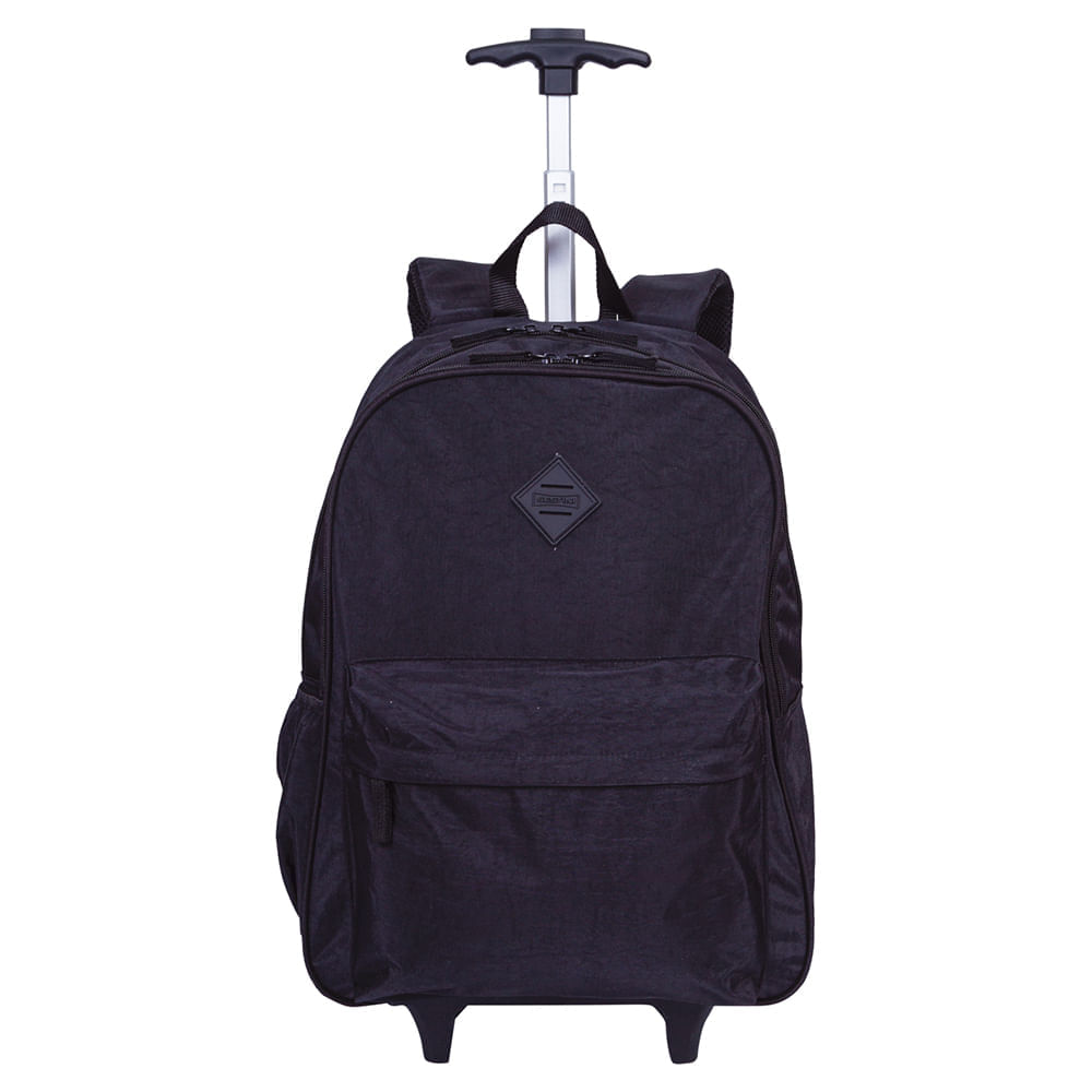 Mochila Carrinho Externo Sestini Rolling Crinkle Preto