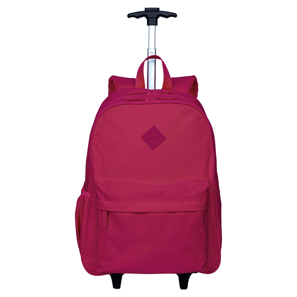 Mochila Carrinho Externo Sestini Rolling Crinkle Rosa - Pink
