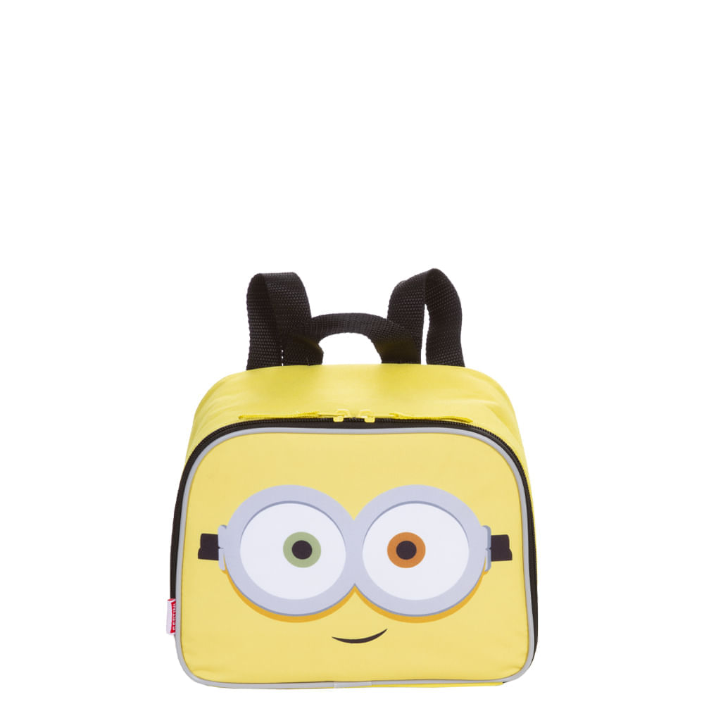 Lancheira Pequena Minions Colorido - Amarelo