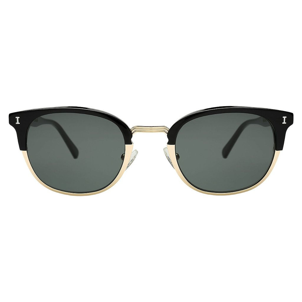 ILLESTEVA STOCKHOLM BLACK/GOLD / OLIVE LENSES