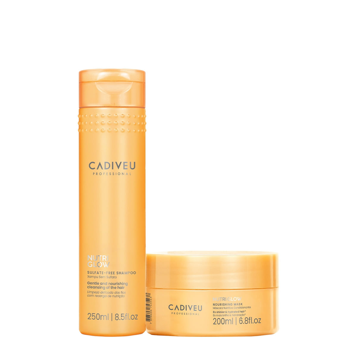 Kit Cadiveu Professional Nutri Glow Shampoo e Máscara (2 produtos)