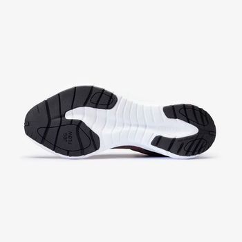 Tênis feminino de Corrida JOGFLOW 100.1 preto-rosa 34 / bordo