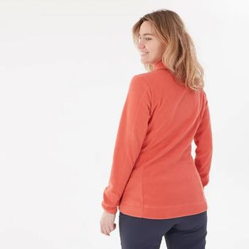 Blusa Fleece Feminina Com Zíper MH120 Laranja G / laranja