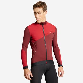 Casaco Masculino de Ciclismo Meia-estação MTB Van Rysel G / vermelho