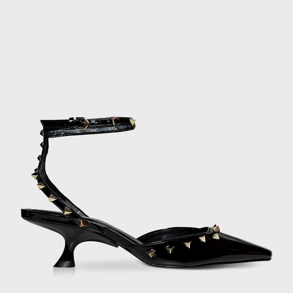 Scarpin Slingback Verniz Carrano 734001