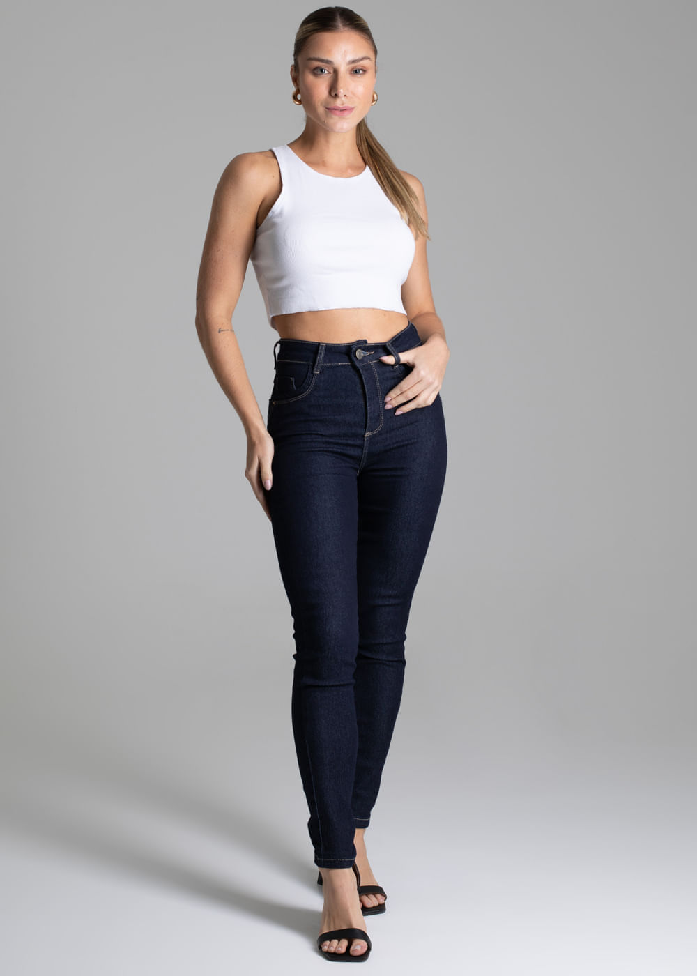 Calça Jeans Sawary Levanta Bumbum - 276892