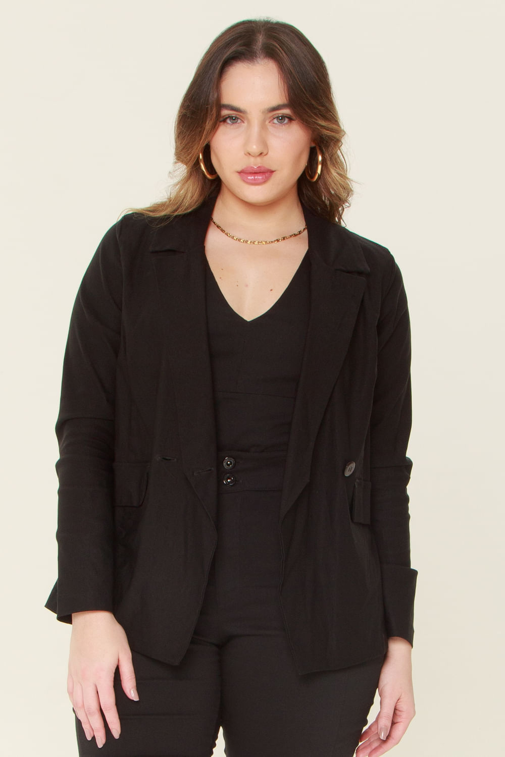 Blazer Power Mais Gata Preto