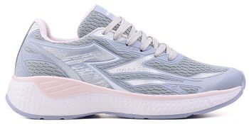 Tênis Corrida Feminino Diadora Itálica Azul e Rosa 34 / Azul