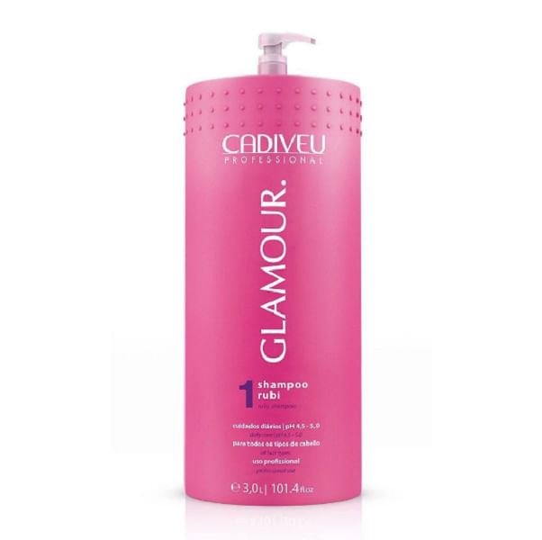 Cadiveu Glamour Rubi Shampoo 3L