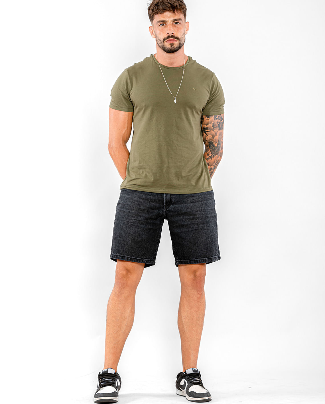 BERMUDA JEANS MASCULINA BASICA 22576