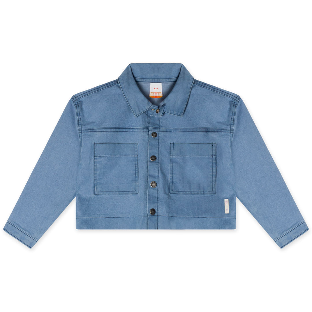 Jaqueta Jeans Infantil Feminina Marisol
