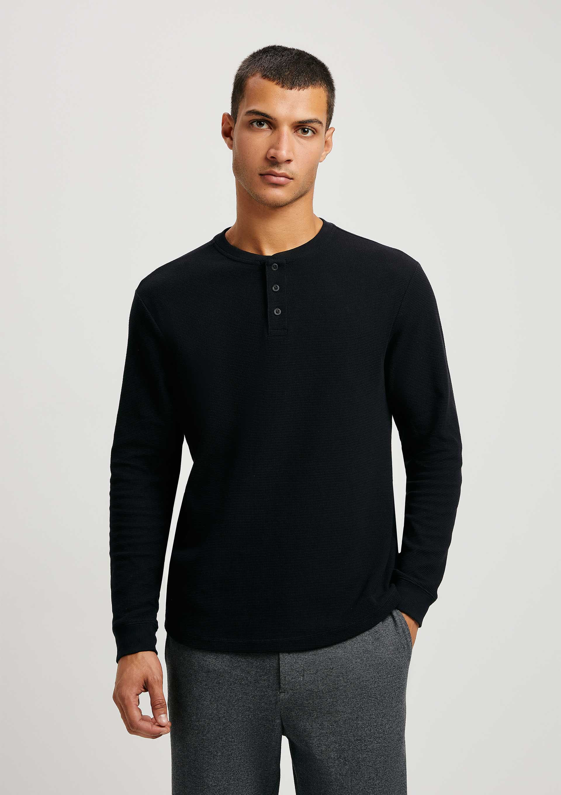 Suéter Masculino Regular Em Tricô
