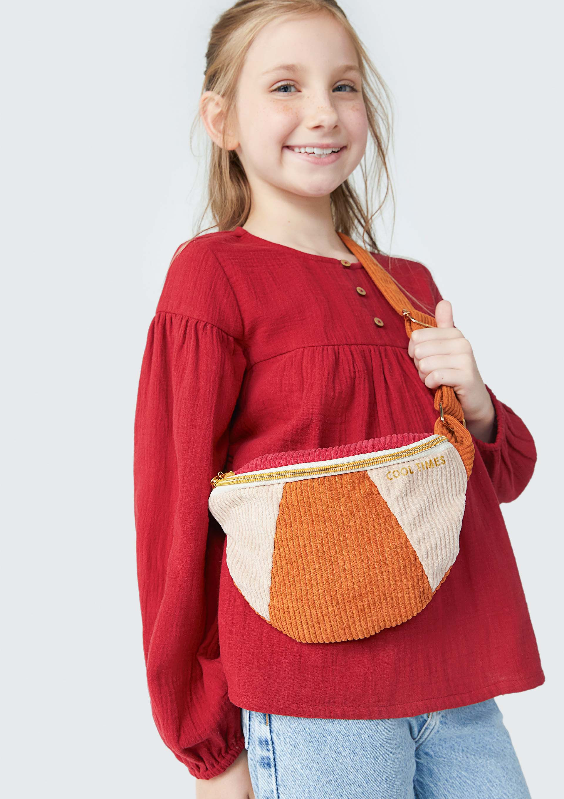 Pochete Infantil Menina Em Veludo