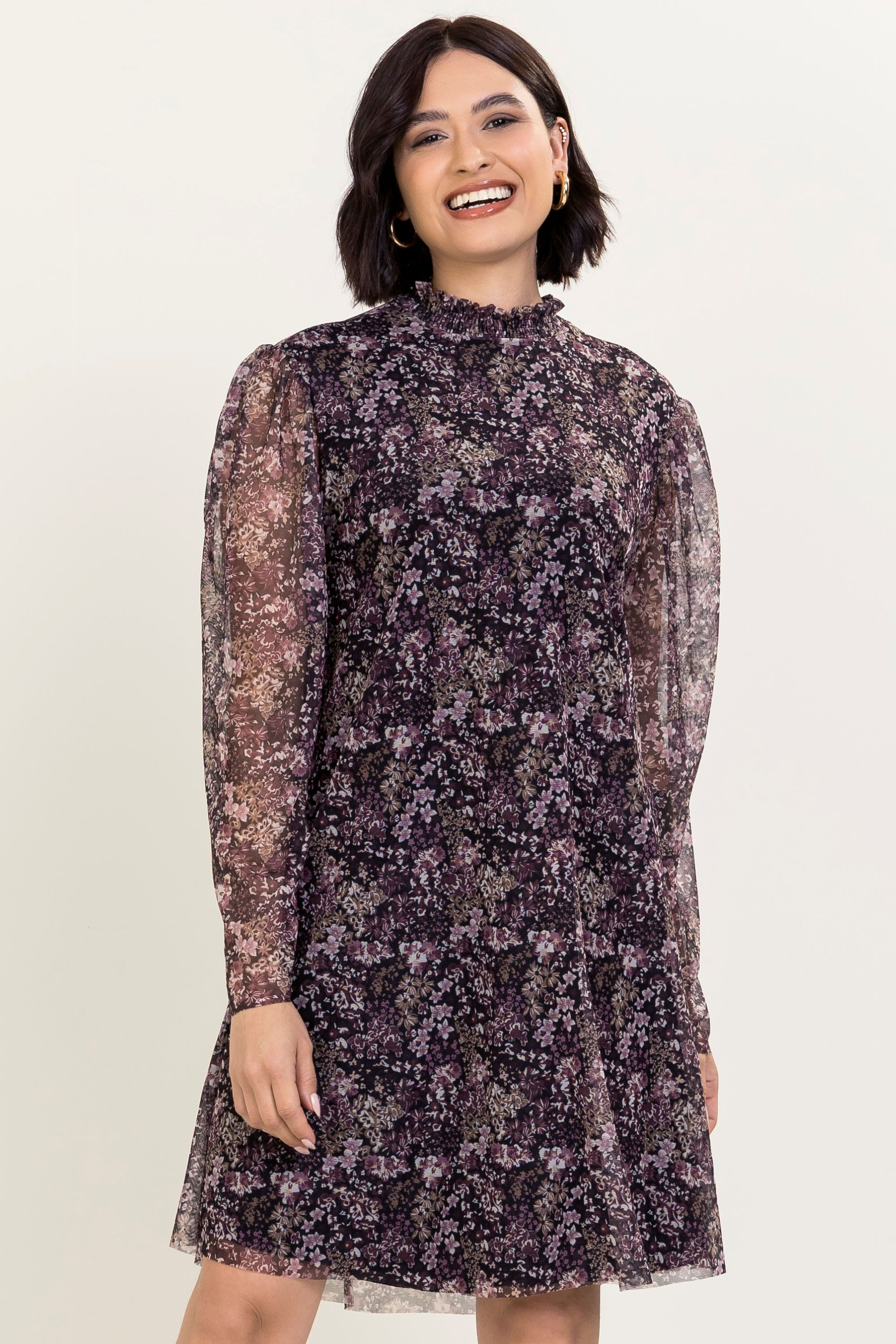 Vestido Feminino Marialícia Preto