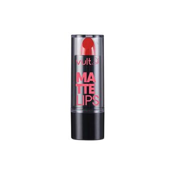 Vult Hidra Lips 11 Vermelho Real Batom Cremoso Matte 3,8g