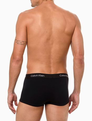 Cueca Masculina Low Rise Trunk Cotton 1996 Calvin Klein Underwear - Preto M / Preto