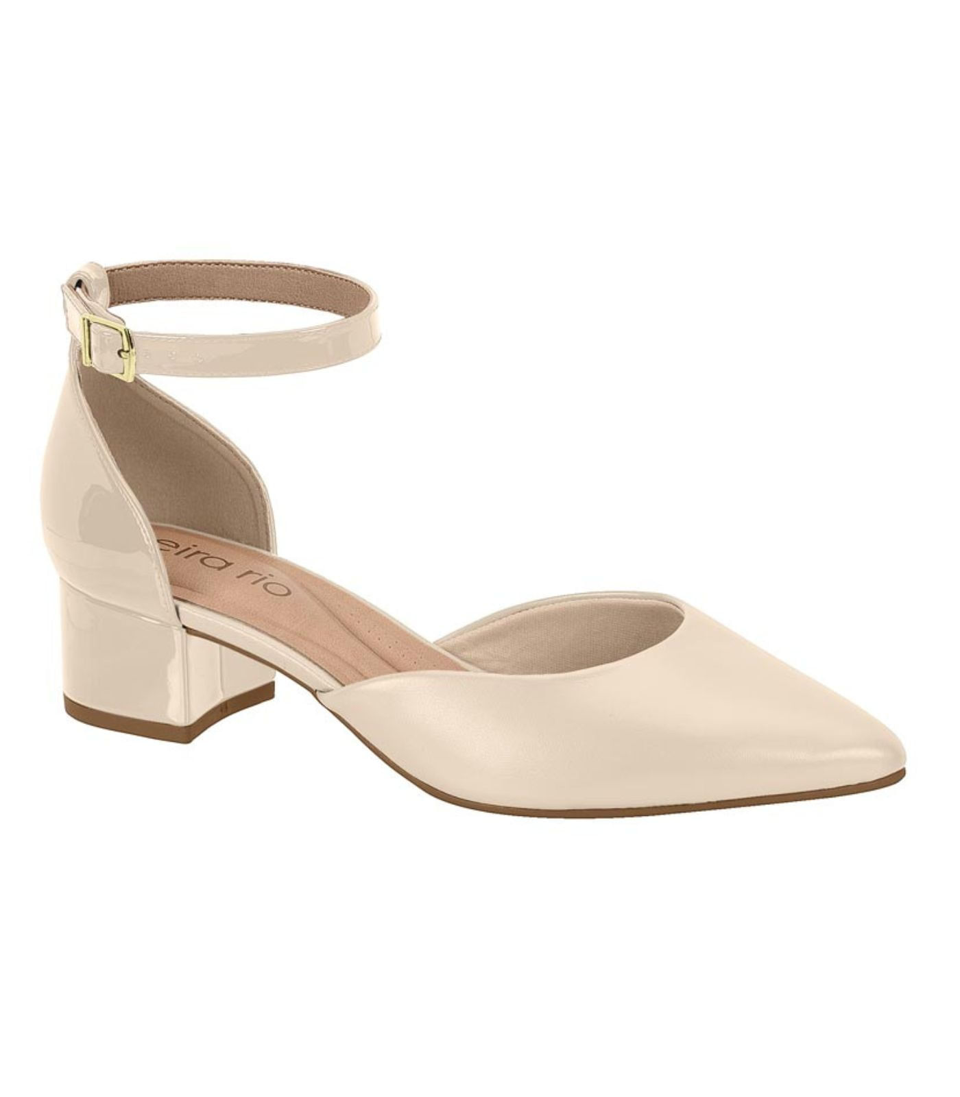 Sapato Casual Feminino Beira Rio Bege