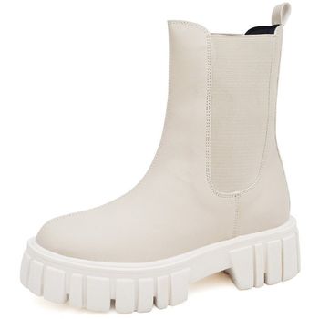 Bota Coturno Feminino Tratorada DUBUY 1506FG 33 / Bege