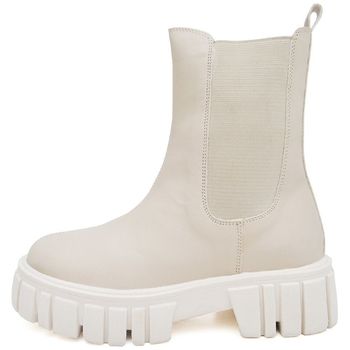 Bota Coturno Feminino Tratorada DUBUY 1506FG 33 / Bege