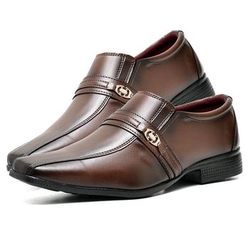 Sapato Social Masculino DUBUY 806FG 37 / Marrom