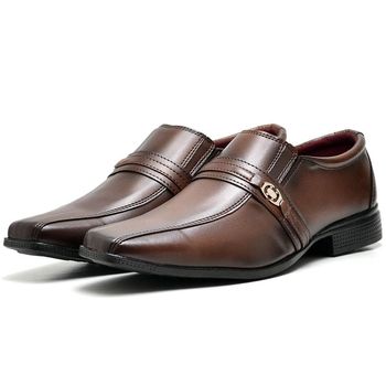 Sapato Social Masculino DUBUY 806FG 37 / Marrom