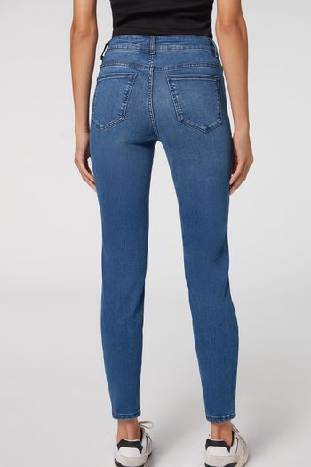 Calça Jeans Skinny Ultra Stretch - Azul 1 / Azul