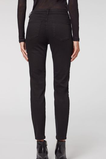 Calça Jeans Skinny Ultra Stretch - Preto 2 / Preto
